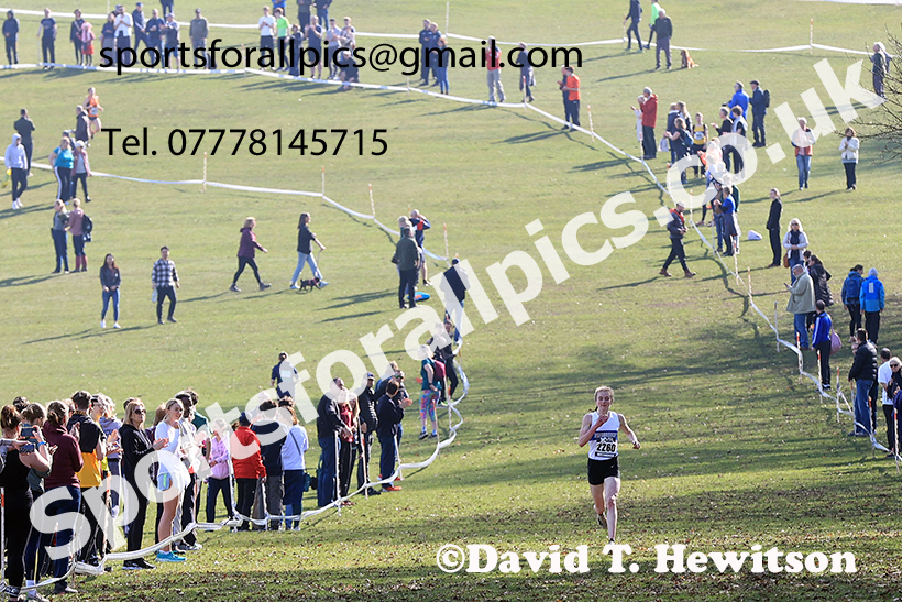 Senior womens 2025 UK CAU Inter Counties Cross Country Champs., Wollaton Park, Nottingham. Photo: David T. Hewitson/Sports for All Pics